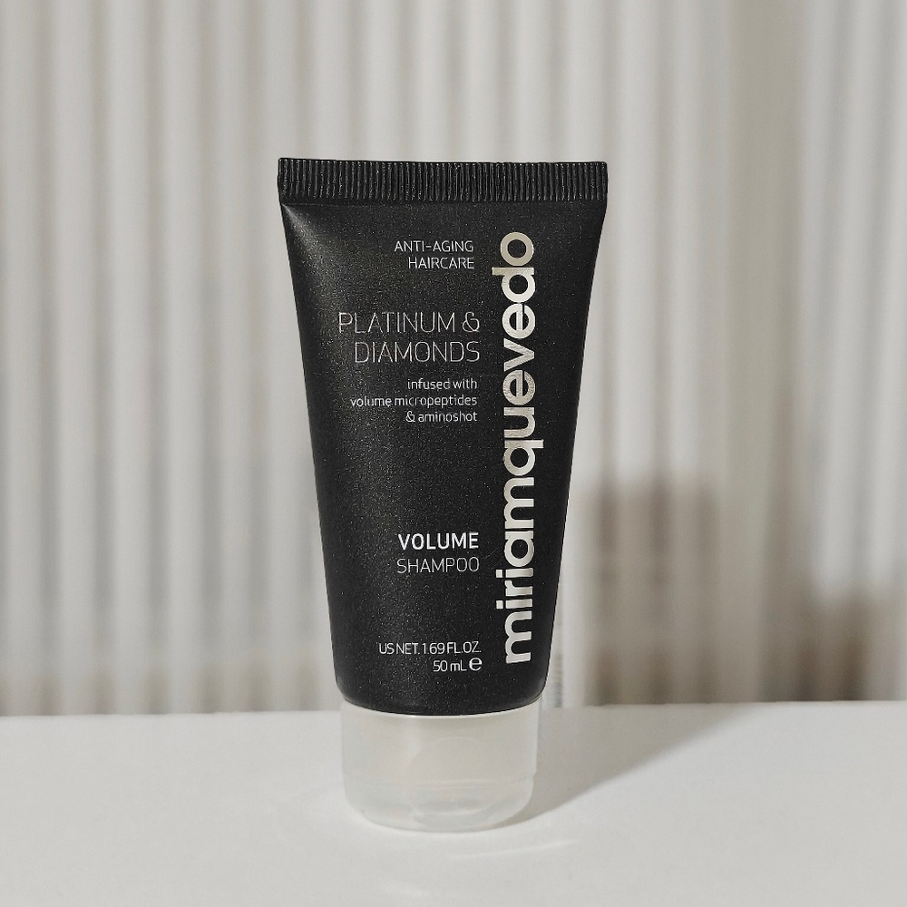 New Miriam Quevedo Platinum and Diamonds Shampoo Travel Sz 1.69 oz/ 50ml Sealed